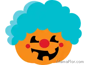 payaso halloween calabaza clipart pumpkin