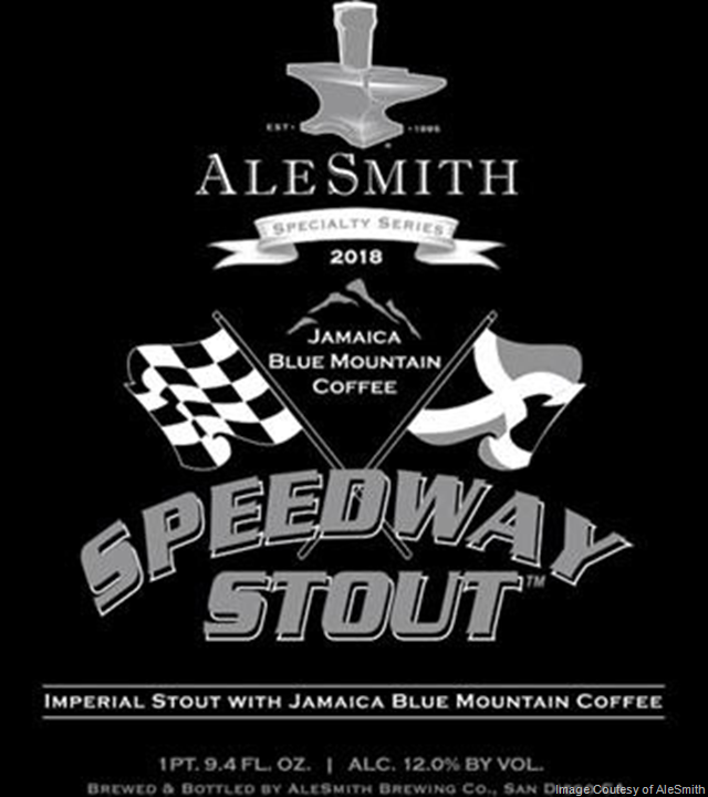 AleSmith Jamaica Blue Mountain Speedway Release Info