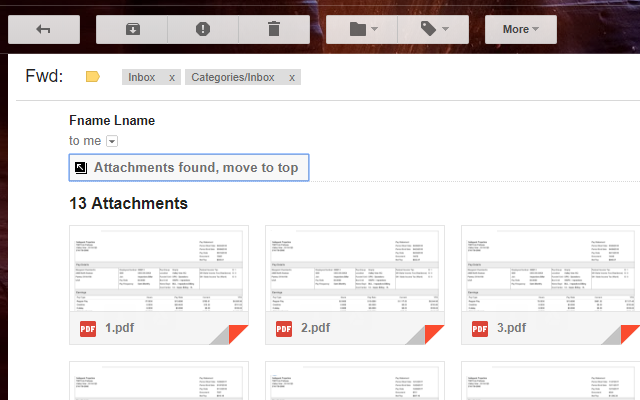 Gmail Attachments-To-Top Preview image 1