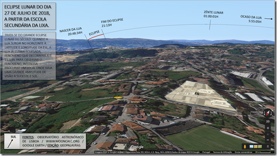 Eclipse Lunar 27 julho 2018