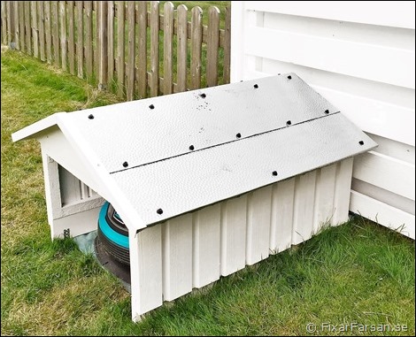 Robotgräsklippare-Carport-Skydd-Gardena-R40Li