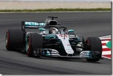 Lewis Hamilton conquista la pole del gran premio di Spagna 2018