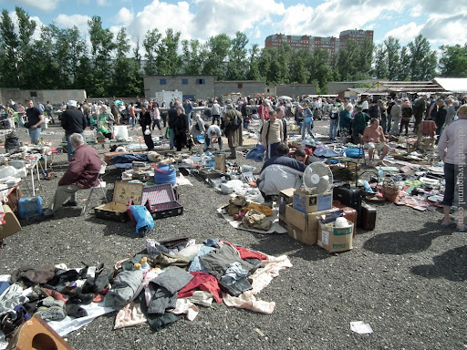 Барахолка в Новоподрезково 