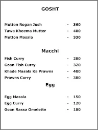 Junoon menu 2