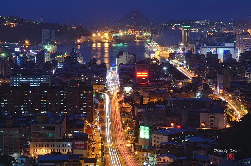 基隆 獅球嶺砲台 夜景