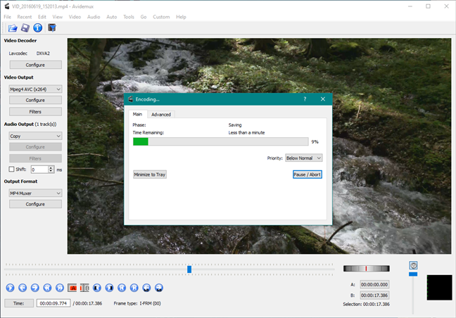 Avidemux: Windows Movie Maker 대체