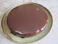 Glaçage miroir au chocolat