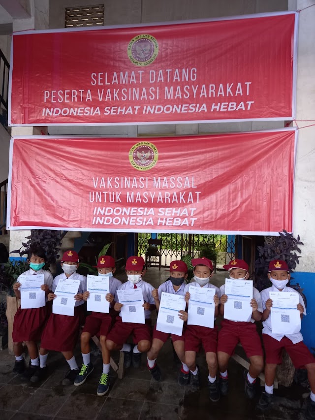 Kick Off_ Vaksin Anak 6-11 Tahun, BIN Sumut Gandeng Pemerintah Daerah Sibolga, Karo dan Taput