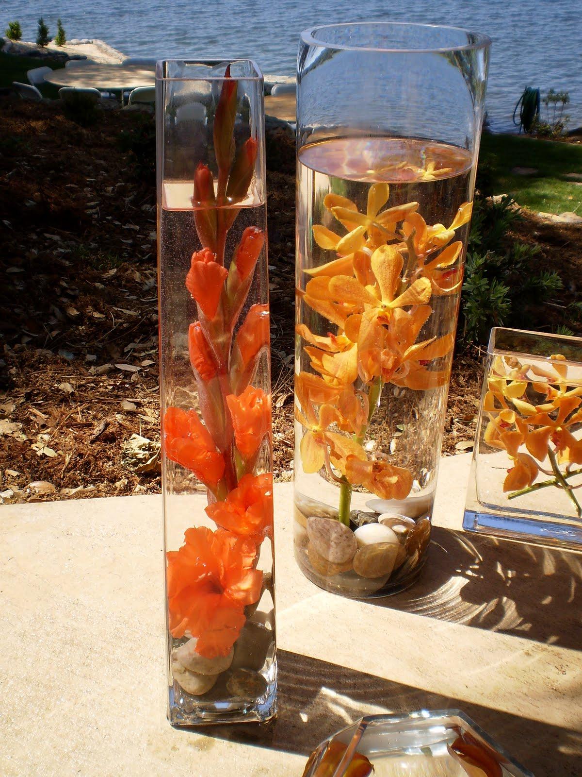 underwater flower centerpieces