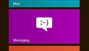 Windows 8 - 메시징 앱 사용 방법