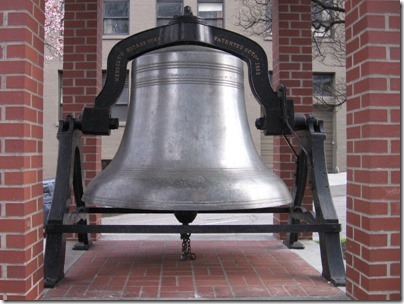 IMG_2666 The Messenger Fire Bell at Portland Firefighters Park in Portland, Oregon on February 27, 2010