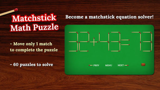 Matchsticks Puzzle Game