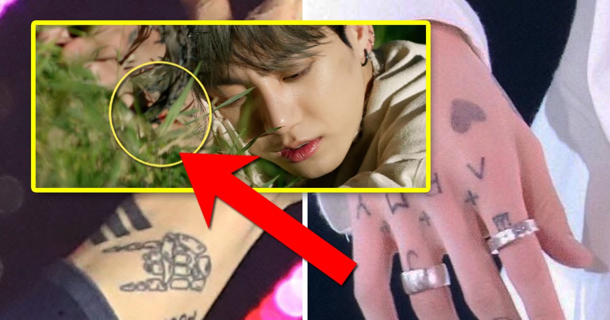 Jungkook Tattoo Arm