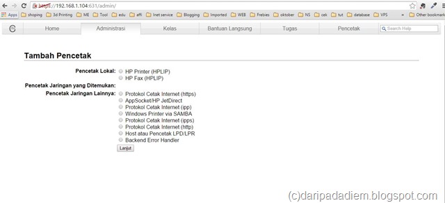 Membuat Print Server dengan Raspberry Pi + WIFI Router