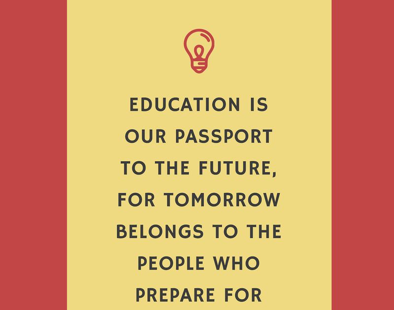 education is the passport to the future essay