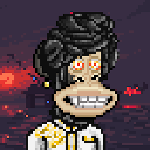 The Bored Pixel Ape Saudis #1557