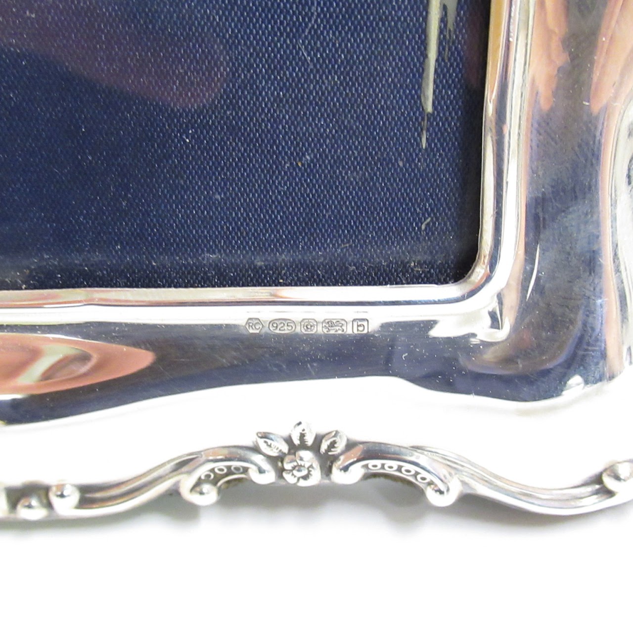 Sterling Silver Repousse Frame Trio