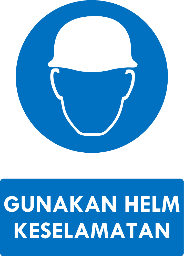 Rambu K3 Kumpulan Rambu Kewajiban K3 Safety Sign 