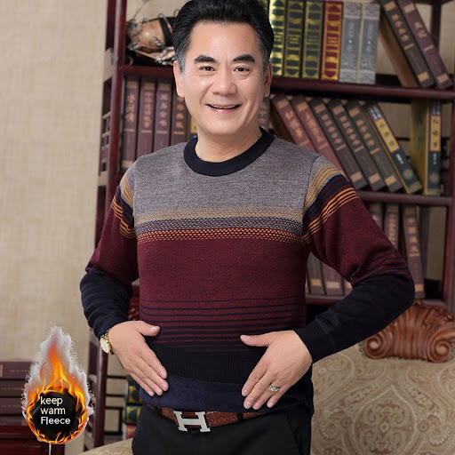 Title 4, Mens Fashion Velvet Padded Thickened Thermal C...