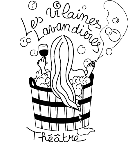 Les Vilaines Lavandières Théâtre logo