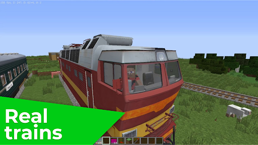 Screenshot Trains for Minecraft