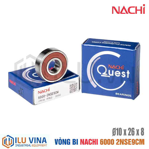 6000-C3 - Vòng bi, Bạc đạn, Bearing  Nachi 6000-C3