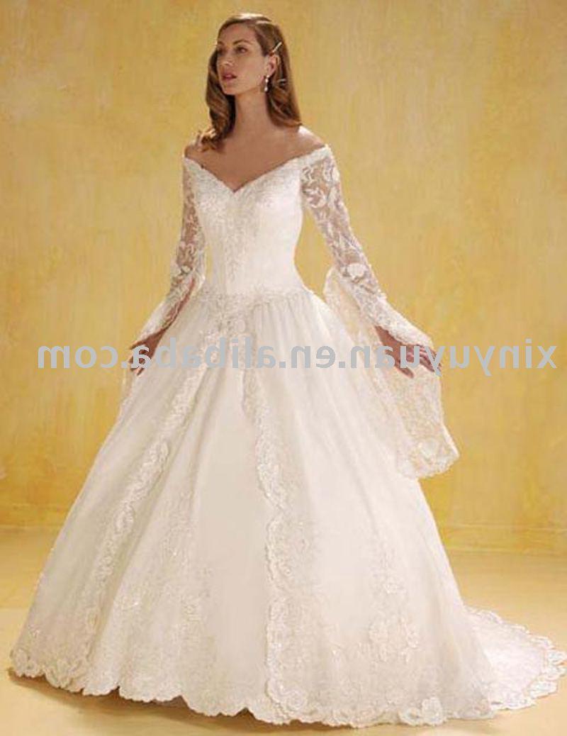 long sleeve wedding dress