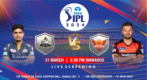 SRH vs GT: TATA IPL 2024 Sunrisers Hyderabad vs Gujarat Titans (Screening)