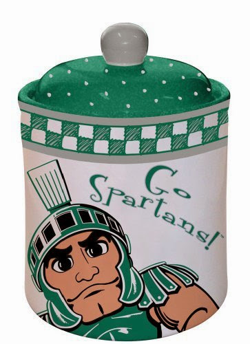  NCAA Michigan State Gameday Cookie Jar