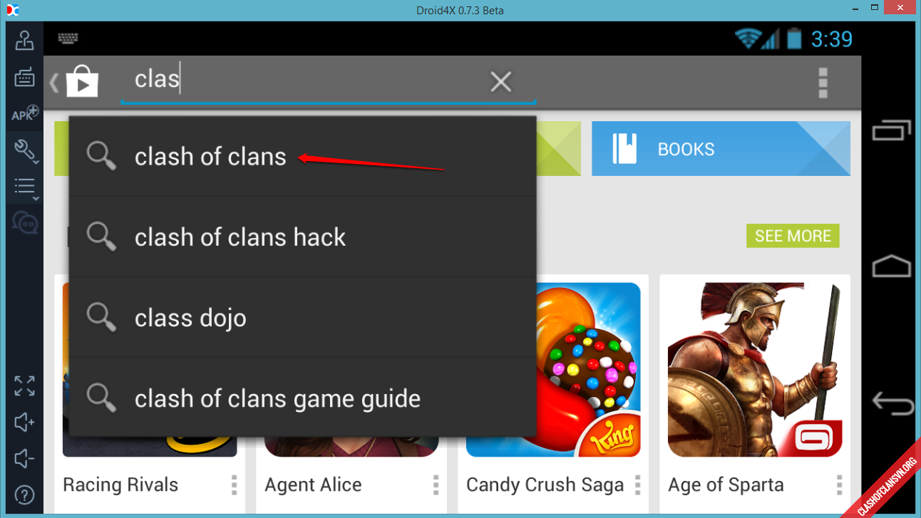 Cài đặt Droid4x trên PC để chơi Clash of Clans