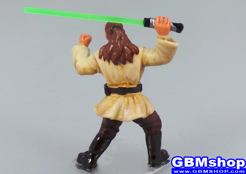 star wars miniature Imperial Assault Qui Gon Jinn Jedi Weapon Master #28 Champions of the Force Star Wars Miniatures Custom Customize and Painting