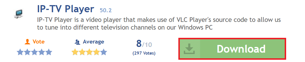 IP — pobieranie odtwarzacza telewizyjnego