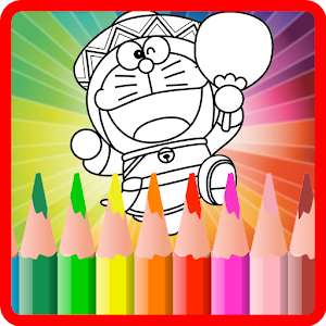 Download Coloring Book Emon Cat For PC Windows and Mac