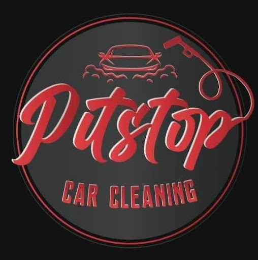 Pitstop car cleaning logo