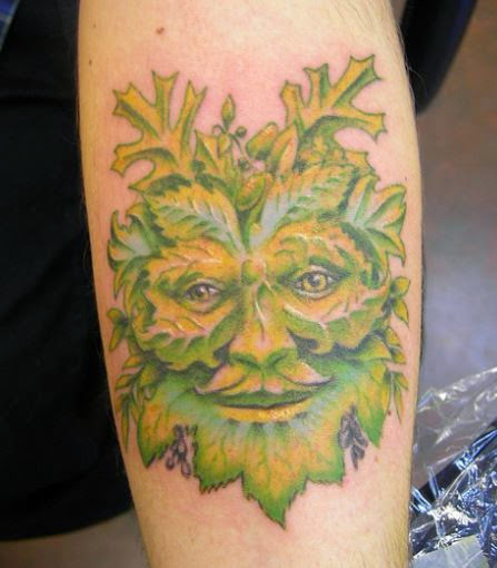 Green Man Tattoos