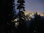 Night lights at Snow Summit Night lights at Snow Summit