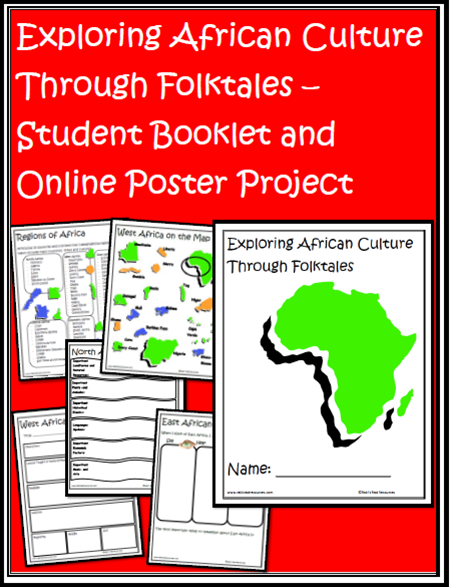 Throw out the poster boards! - Use online posters instead - great for research project, persuasive writing and almost any science or social studies topics - ideas and website suggestions from Raki's Rad Resources. african folktale project