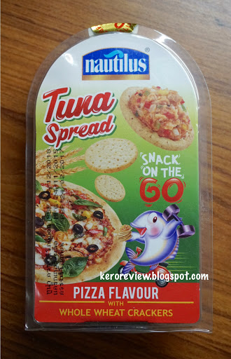 รีวิว นอติลุส ทูน่าสเปรด รสพิซซ่า (CR) Review tuna spread pizza flavour, Nautilus Brand.