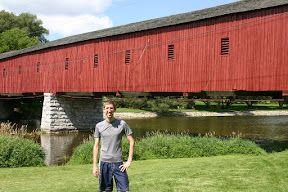 At the West Montrose covered bridge