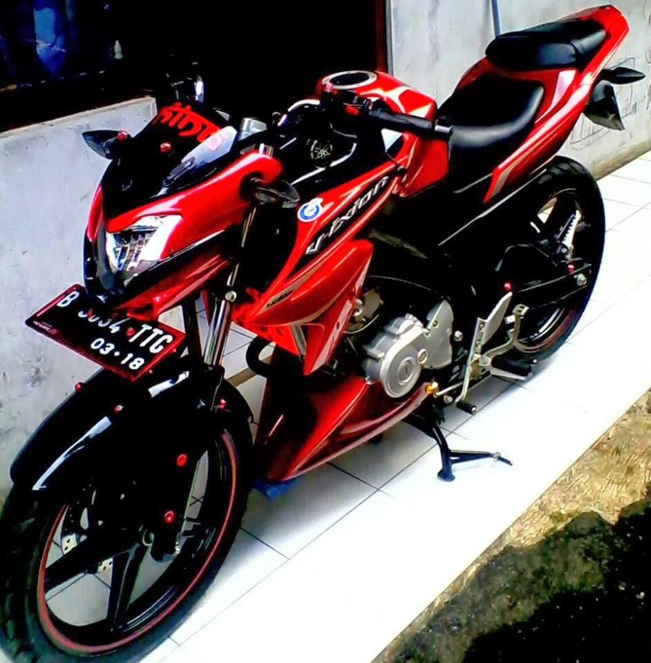 New Vixion Modifikasi Sederhana