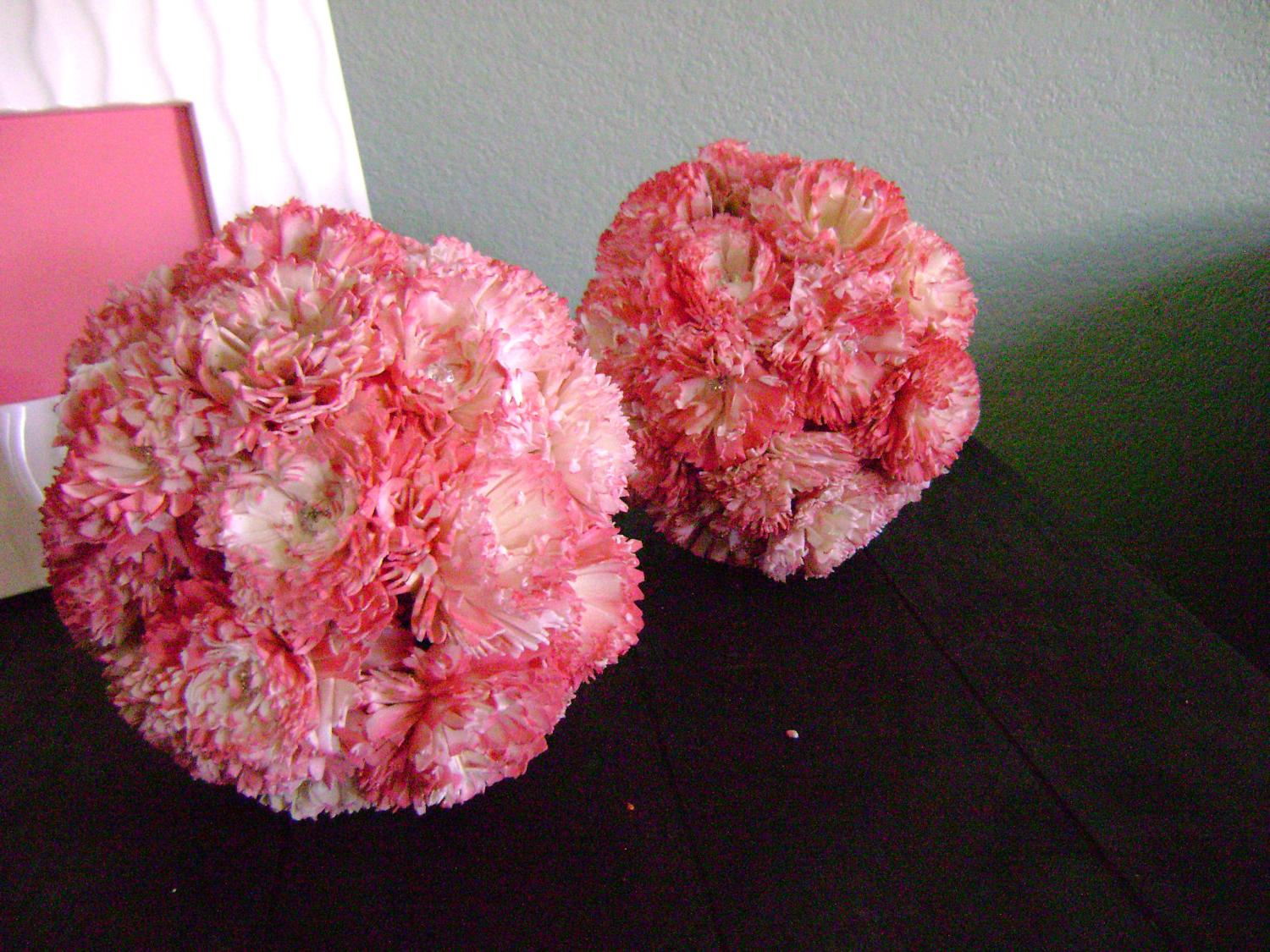 Pink Carnation Flower Ball