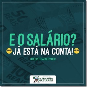 SALARIOS EM DIA