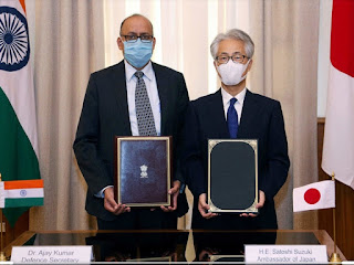 MLSA pact signed between India and Japan