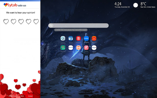 Night King GOT Wallpaper HD New Tab Theme