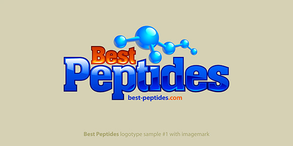 best peptides logo design