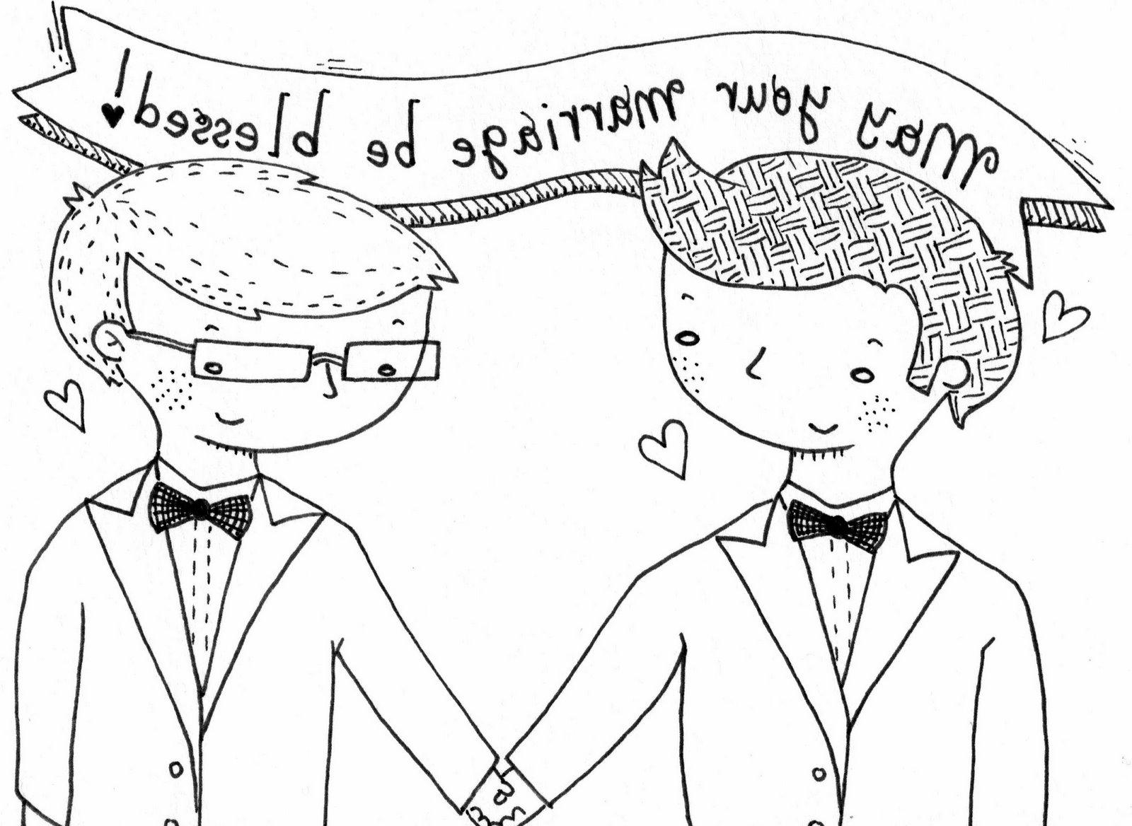 gay wedding card