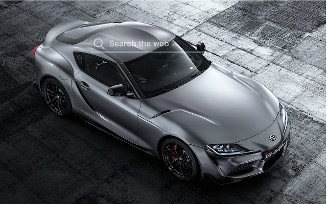 Toyota GR Supra HD Wallpaper Sports Car Theme