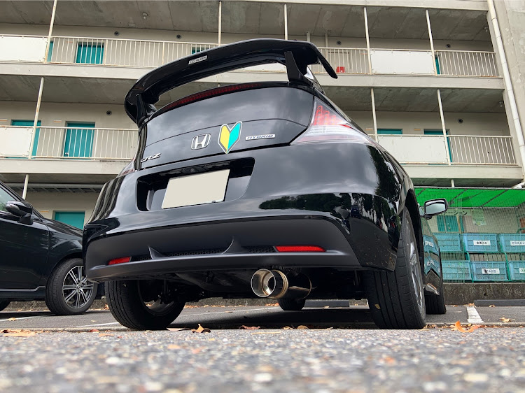 CR-Zのアーッスすんごいこれ🤣・CR-Z ZF1・CR-Zオーナーと繋がりたい・マフラー交換に関するカスタム事例の投稿画像2枚目