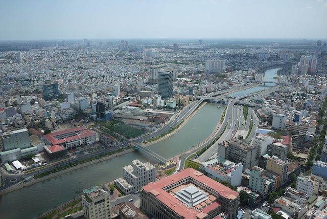 view from Bitexco financial tower