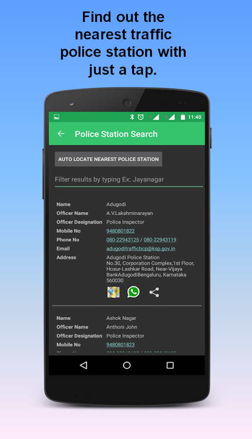    BTP - Bangalore Traffic Info- screenshot  